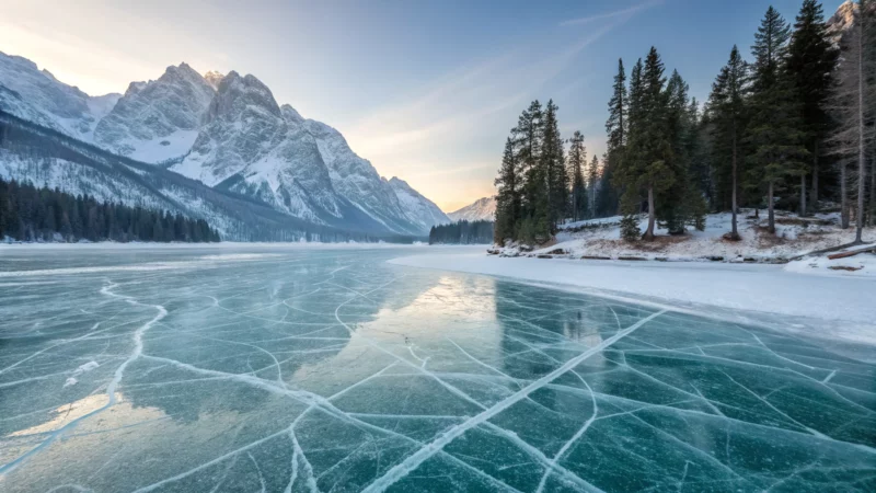 Escapades hivernales originales : rando et détente autour des lacs gelés
