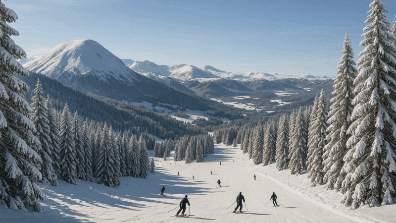 Quelle station de ski choisir dans le Massif Central ? (débutant ? expert, budget, familles)
