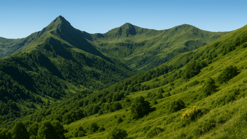Monts du Cantal : comparatif des meilleurs sommets et activités selon votre niveau