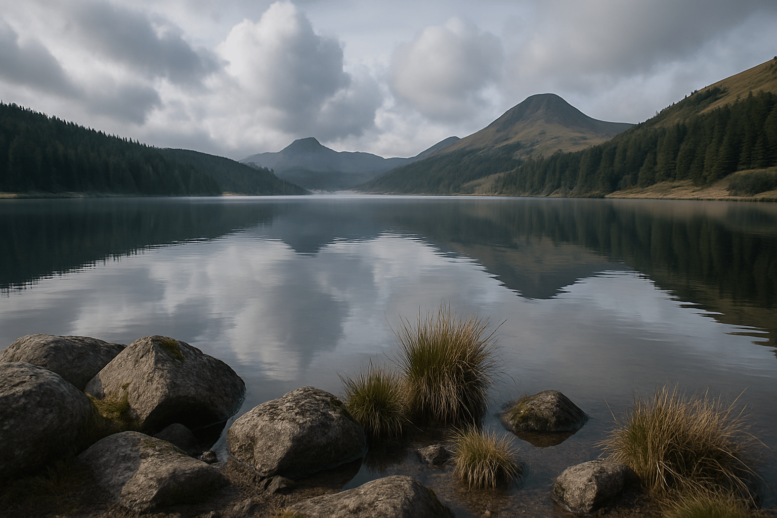 Lac de Gu&eacute;ry : guide complet toutes saisons (randos, raquettes, p&ecirc;che et observation faune)